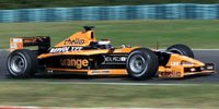 Jos Verstappen in the 2000 A21-SuperTec at Hungarian GP