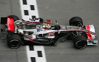 2006 Malaysian GP Juan Montoya in the MP4/21