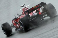 The rain soaked 2006 Hungarian GP