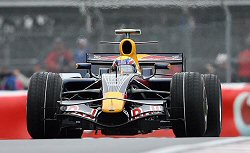 Mark Webber in the RB4 during the 2008 Canadian GP