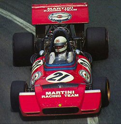 Derek Bell in the PA123 at French GP 1972