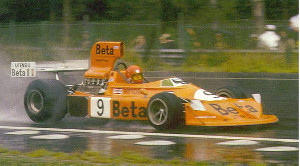 Winning the 1975 Austrian GP