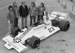 GH2 launch at Silverstone late 1975