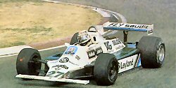 Italian GP 1980 in the FW07B