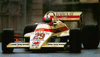Marc Surer guides the A6 around Monaco in 1983