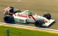 Imola 1990: Michele Alboreto in the A11B