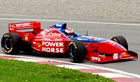 Jos Verstappen in the FA17 at the 1996 Canadian GP