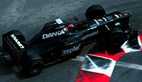 Pedro Diniz at the 1998 Monaco GP in the A19