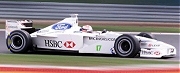 Johnny Herbert on his way to Stewart's first GP win