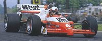 Martin Brundle at Imola in 1987