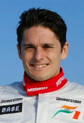 Giancarlo Fisichella 2008 team portrait