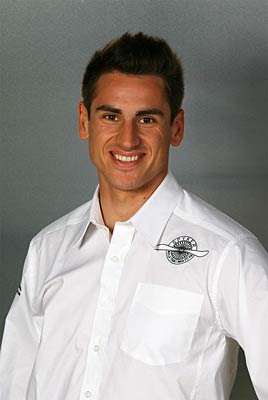Adrian Sutil 2007 team portrait