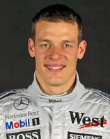Alexander Wurz 2002 team portrait